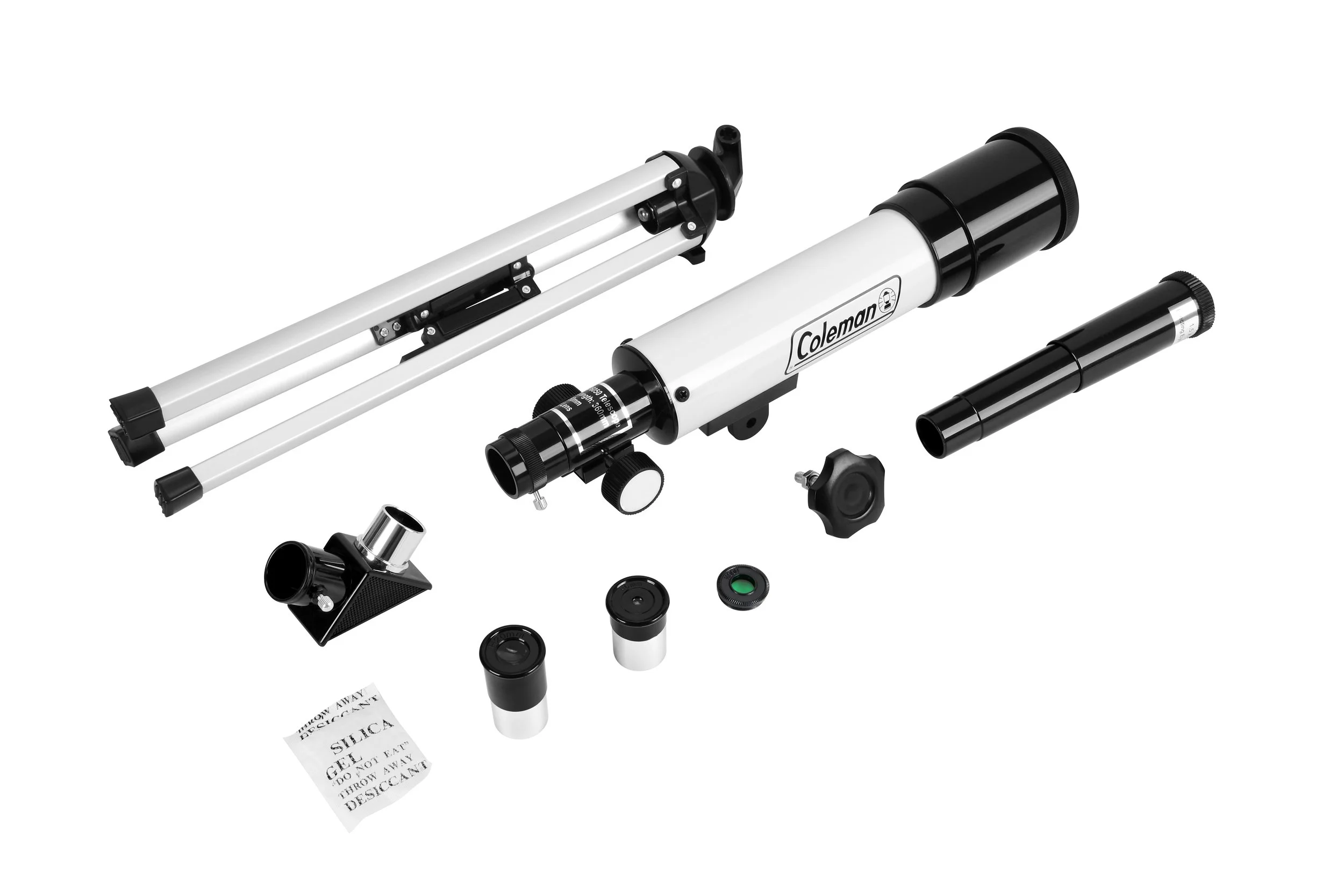 C36050 AstroWatch 360x50 Refractor Telescope Kit with Heavy-Duty